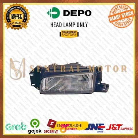 Head Lamp Lampu Depan Besar Kiri Mazda 323 1992 Interplay DEPO