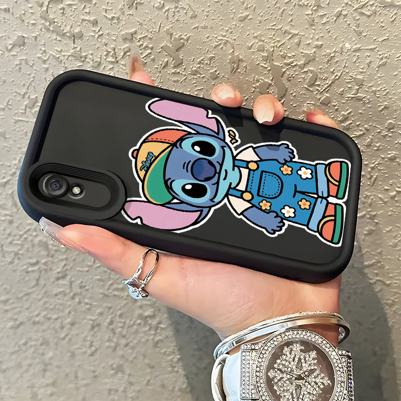 Casing Hp Untuk Xiaomi Redmi 9A Redmi 9i Redmi 9T Redmi 9 Power Case Kartun Stitch Softcase Kesing P