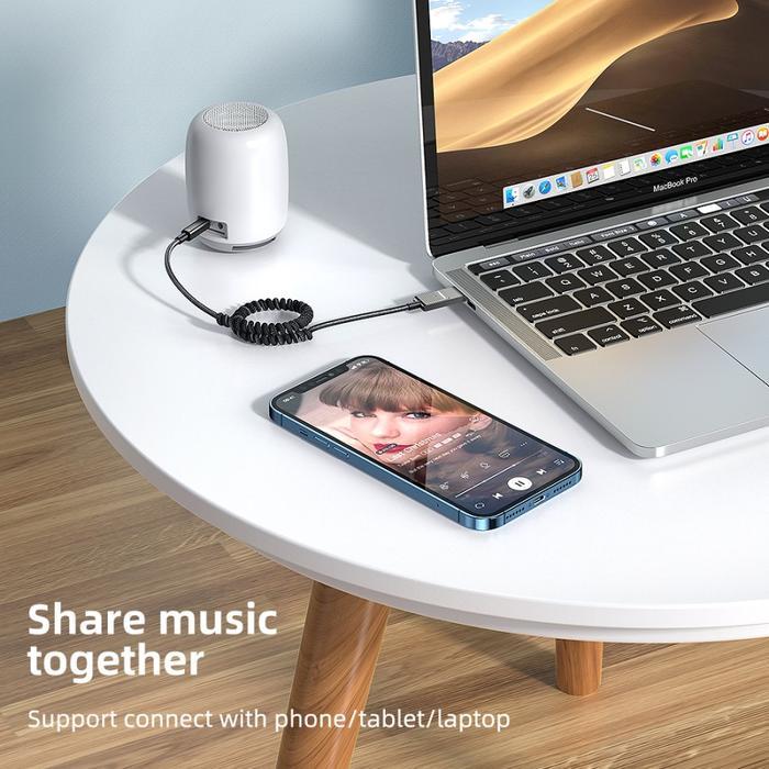 Ugreen Car Bluetooth Audio Receiver Aux 3.5Mm Wireless Audio Receiver