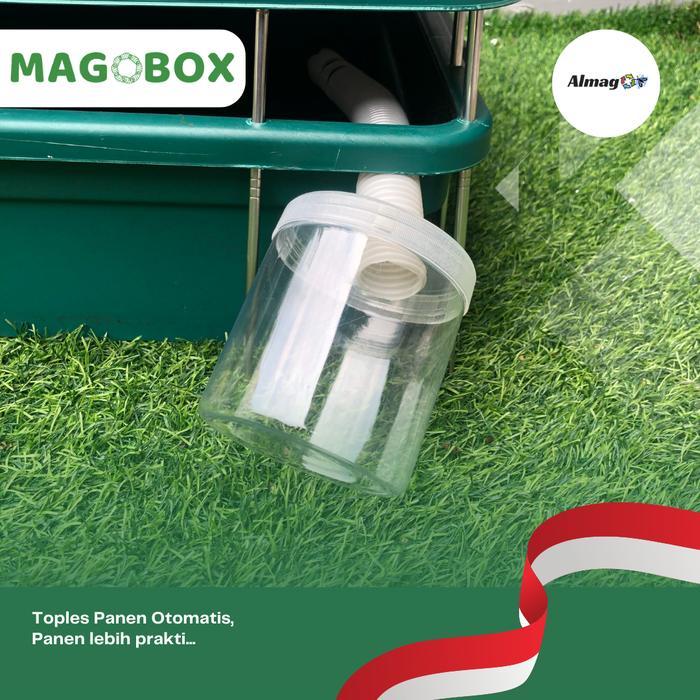 33og- Magobox Lite Paket Lengkap Budidaya Maggot Di Rumah Portable & Otomatis Dengan Gratis