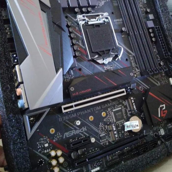 Dijual Asrock B365M Phantom Gaming Motherboard Coffeelake 1151 Gen 9 & 8