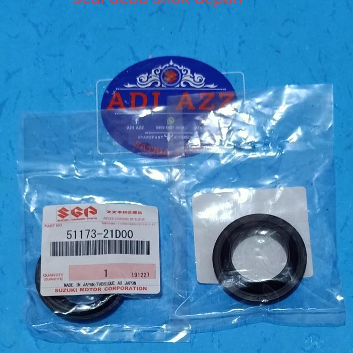 1Pcs Seal Debu As Shock Depan Satria 2Tak Lumba Hiu Lscm Original Sgp 51173-21D00