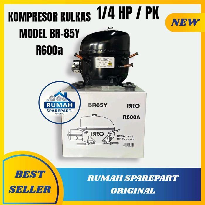 Kompresor Showcase Kulkas 1/4 Pk R600A