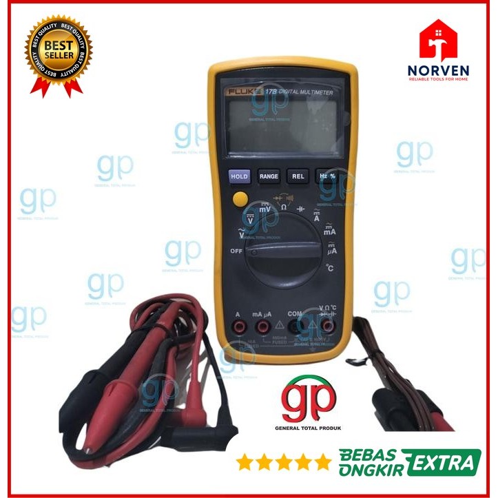 FLUKE 17 B DIGITAL MULTIMETER 17B FLUKE