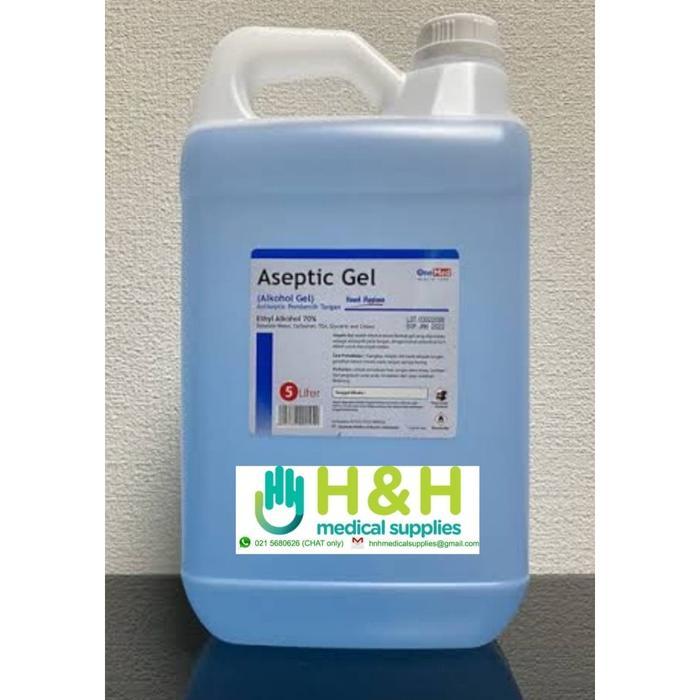 Aseptic Gel Refill 5 liter / Aseptic Gel Refil Onemed / Aseptic Gel