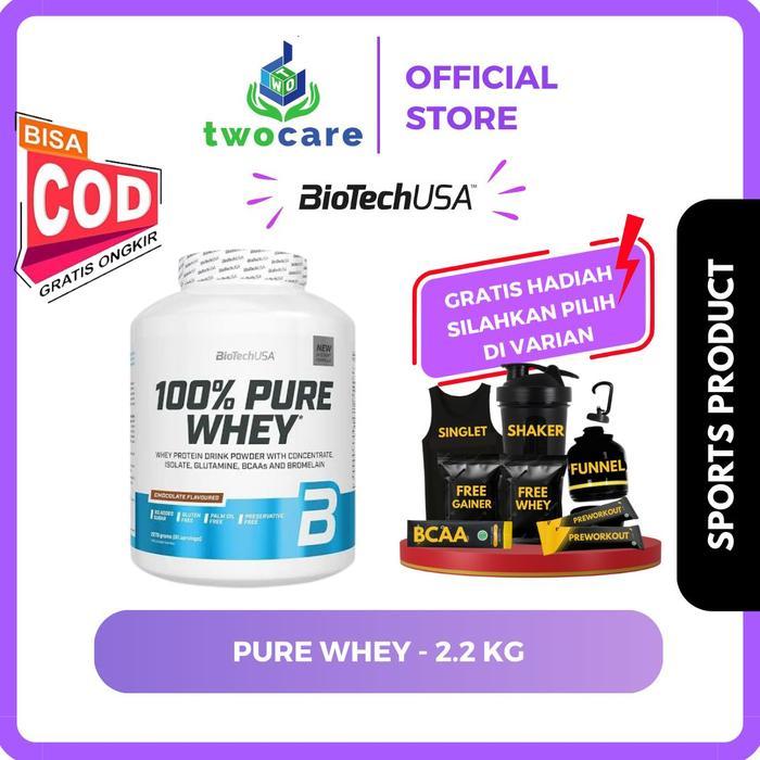 ASLI Biotech USA 100% Pure Whey Protein 2.2 kg 2270gr Whey Protein READY STOCK