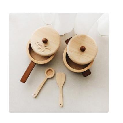 LETTERING LIFE COOKING SET Mainan Kayu