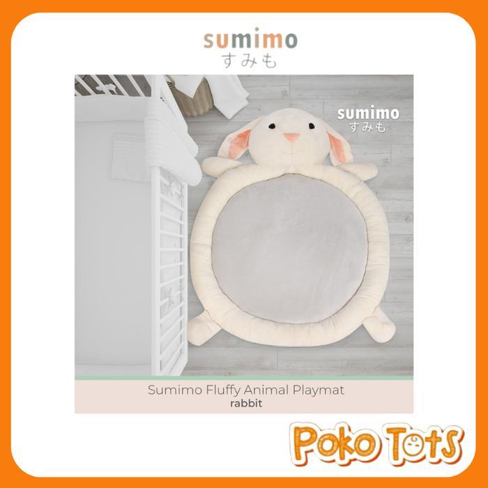 Sumimo Baby Playmat With Soft Pillow Animal Head Alas Tidur & Main Anak Sumimo