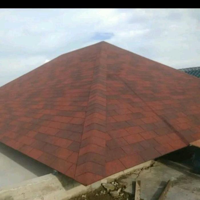 TERLARIS Atap Bitumen,aspal,sirap terpasang