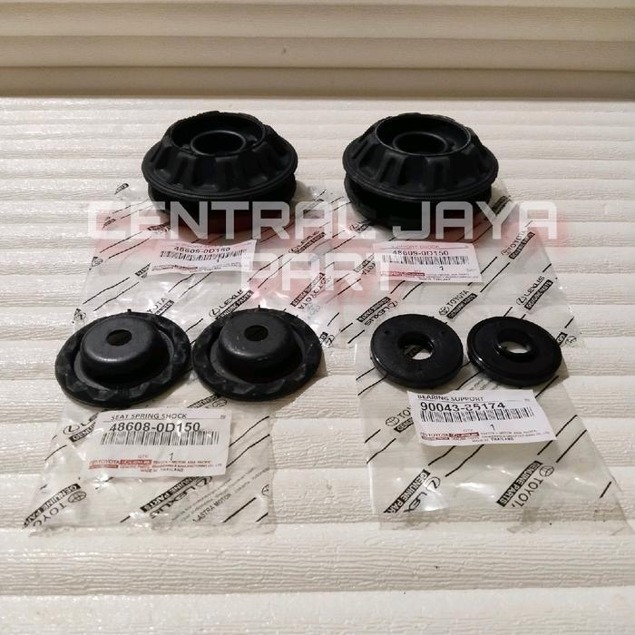Support Shock+Bearing Support+Tatakan Support Vios Gen 3 Sienta 4Pc