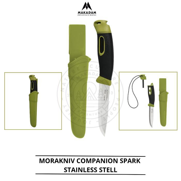 READY Pisau Morakniv Companion Spark Stainless Stell