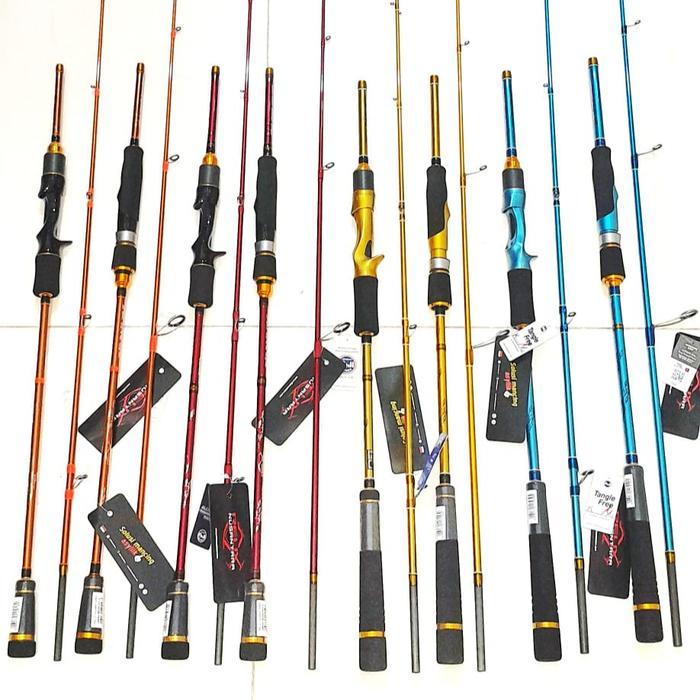 Joran Jigging Jabrik PE 0.6 PE 0.8 PE 1.2 Dan PE 2 OH Relix Nusantara Free Packing Pipa /