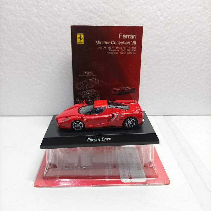 KYOSHO FERRARI ENZO COL 7 CUSTOM DECAL ENZO TEST CAR NO CARD