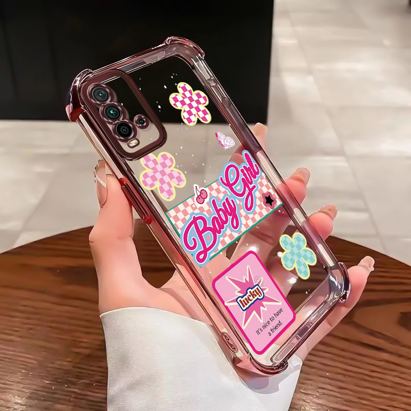 Casing Hp Untuk Xiaomi Redmi 9T 9 Power Case Casing HP Softcase silikon Empat sudut anti jatuh Kasin