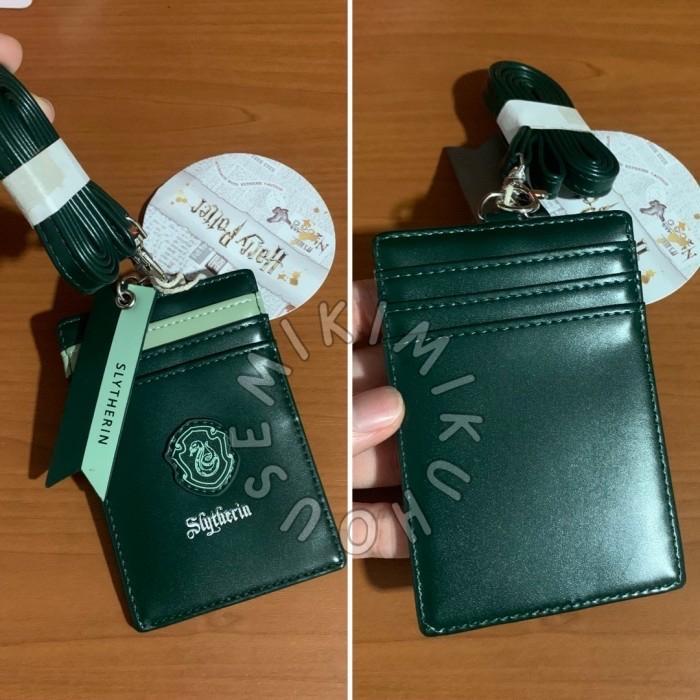 Miniso X Harry Potter Lanyard Card Holder Dompet Id Card Wallet Slytherin Minisoland Harrypotter