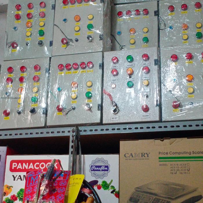 Baru Panel Gas Detector 4 Zone
