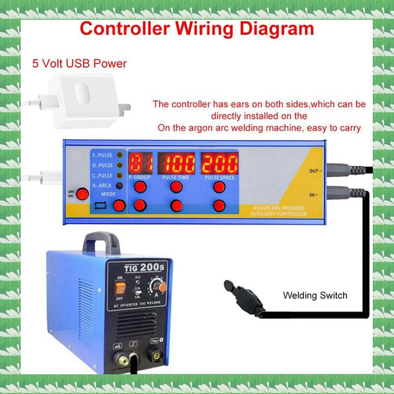 ONCE Argon Arc Welding Spot Welding Mach TIG Welding Auxiliary Welding Controller Welding Spot Weldi
