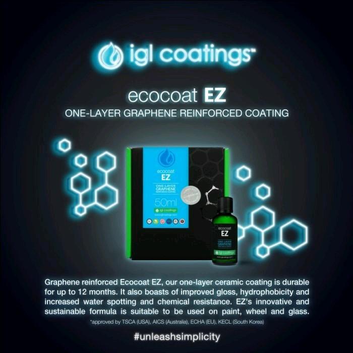 Ready LSS IGL EZ GRAPHENE COATING 50ML SET CARBON GRAPHENE COATING BODY