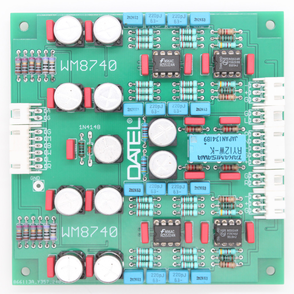 WM8740 Audio decoding DAC OPAMP I/V True balance output Empty PCB board