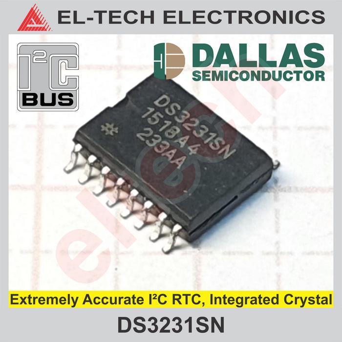 STG PUMP INDUSTRIAL DS3231 DS 3231 DS3231SN 3231SN Extremely Accurate I2C RTC