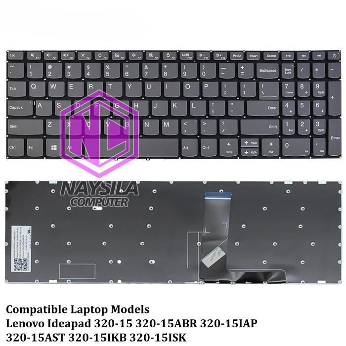 Keyboard Lenovo Ideapad 130-15Ast 130-15Ikb V15-Ikb V15-Iwl V15-Iil