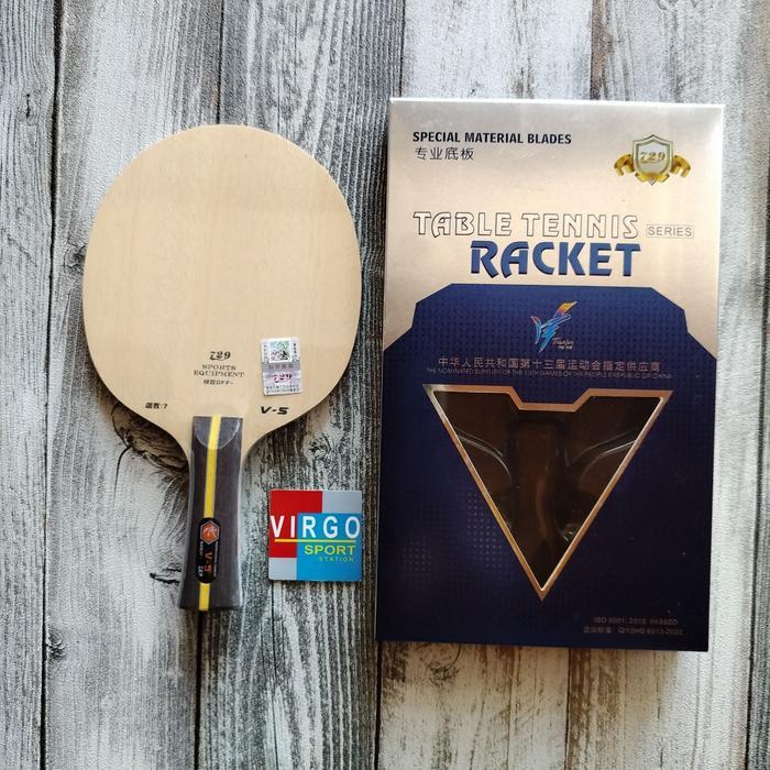 kayu bet pingpong 729 V5 carbon