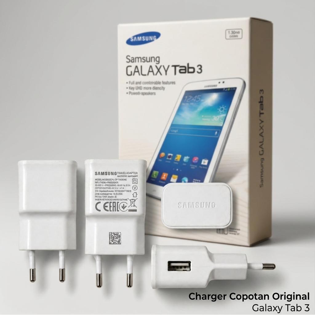 Batok Charger Samsung EP-TA50EWE Second Ori Cas Original 5V1.55A Kepala Charger Cocok Galaxy Tab 3