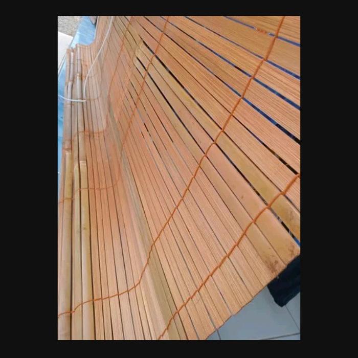 Best Seller Tirai Bambu Gulung Murah, Krey Bambu Luar Rumah, Tirai Bambu Tradisional, Wide Bambu