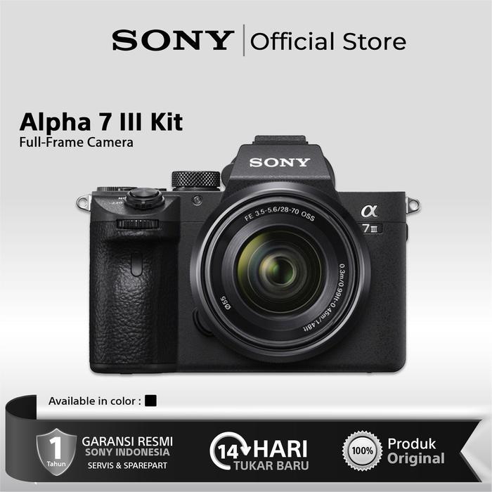 Sony Alpha A7Iii A7Iii Sony Sony A7 Iii A7 Iii Kit Sel2870 Terbaru 