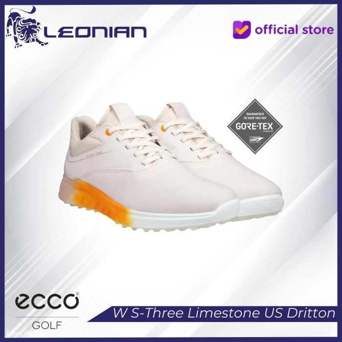Sepatu Golf Ecco W Golf S-Three Limestone - Golf Shoes Diskon