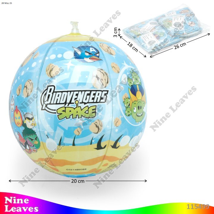 Mainan Anak Mainan Tiup Bola Angry Birds 14 Inch Birdvenger