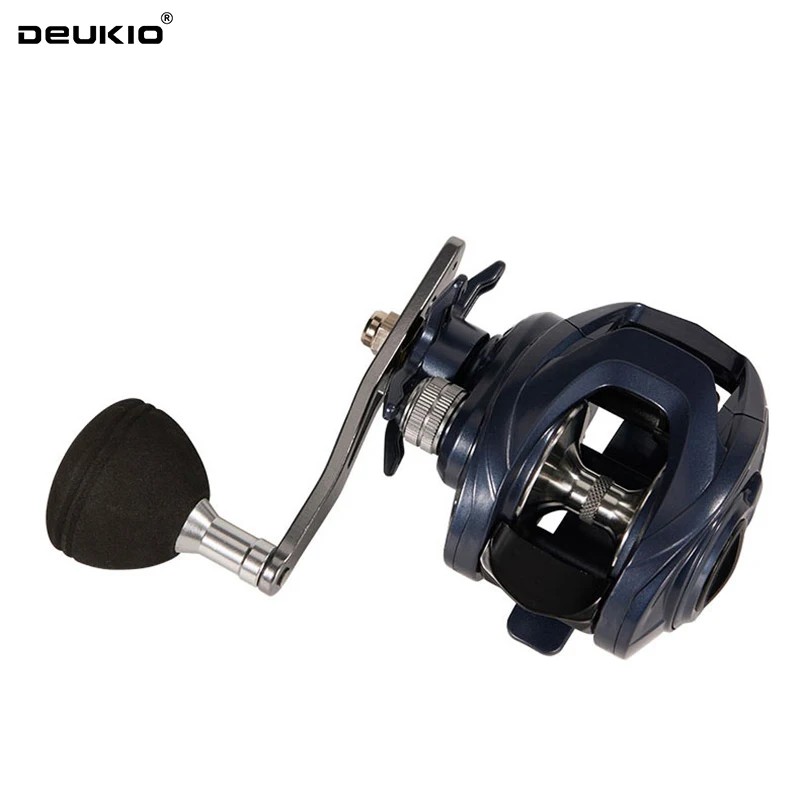 DEUKIO Fishing Baitcasting Reels 6.3:1 High Speed Gear Ratio 5+1BB 10KG Drag for Freshwater &