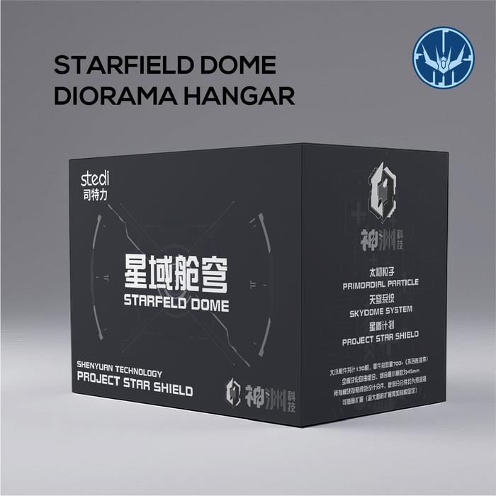STEDI Starfield Dome Diorama Hangar - Diorama Gundam Model Kit