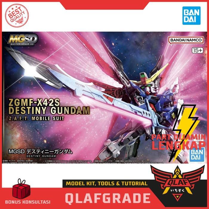 MGSD DESTINY GUNDAM - SD MASTER GRADE BANDAI GUNDAM GUNPLA JAPAN