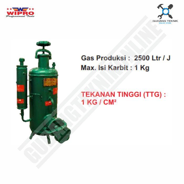 Tangki Las Karbit 1kg Tekanan Tinggi WIPRO / Tabung Las Karbit 2500 Lt