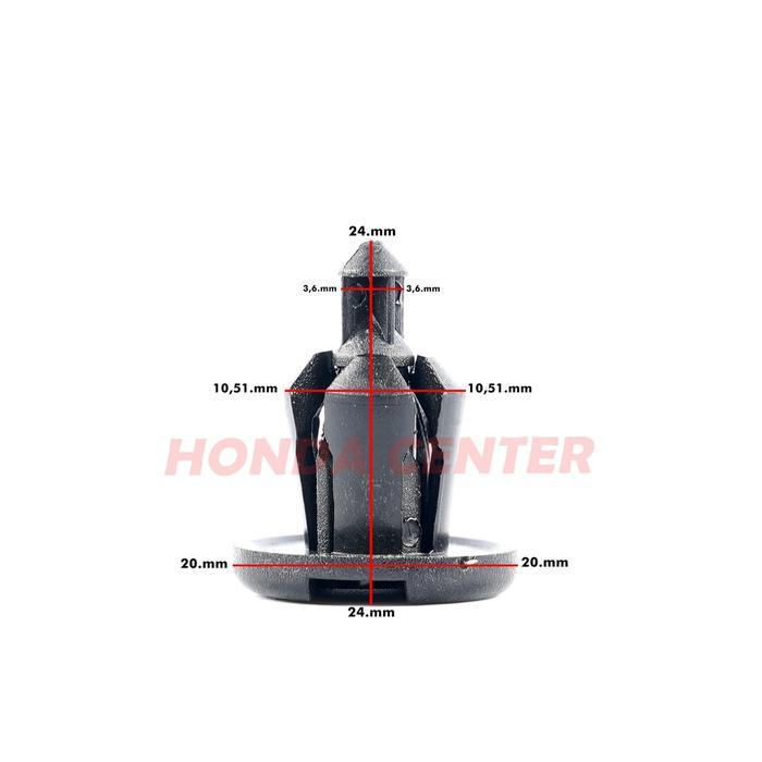 Clip Bumper Bemper Klem Bumper Bemper Baut Bumper Paku Bumper Mobil Honda Sz3