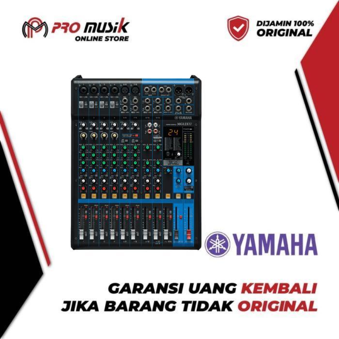 Mixer Yamaha MG 12 XU MG12XU MG-12 XU 12 Channel ORIGINAL