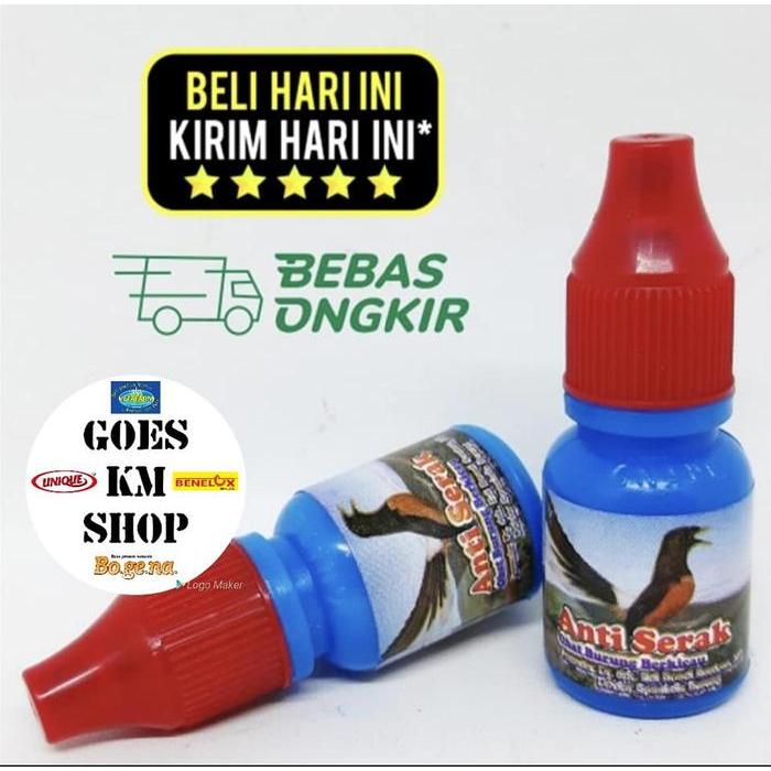DR EDHI ANTI SERAK OBAT SERAK BURUNG MURAI KENARI ANIS MERAH CUCAK IJO