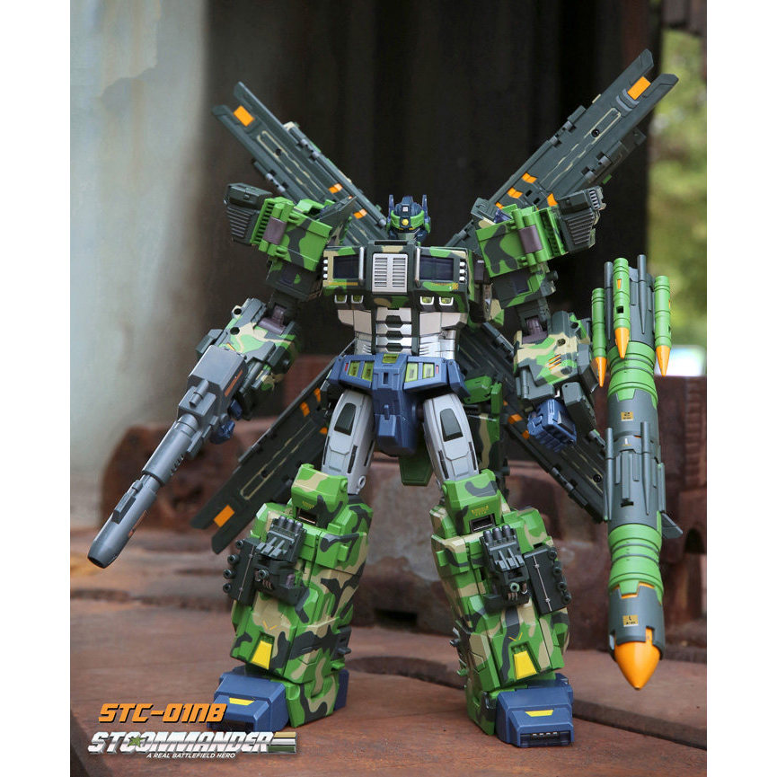 In Stock TFC Toys STC01NB Tactical Commander Rolling Thunder Transformation Missile Launcher Robot