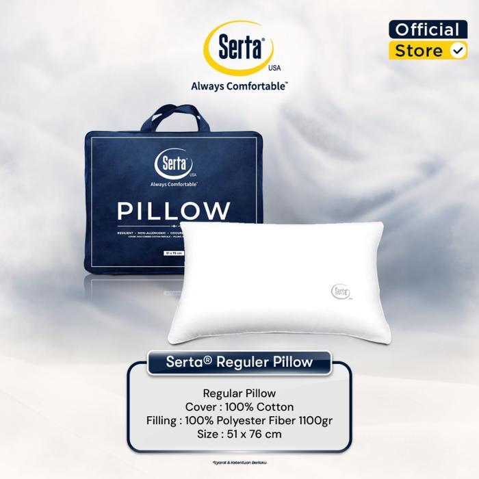 Serta Reguler Pillow Bantal Serta Original