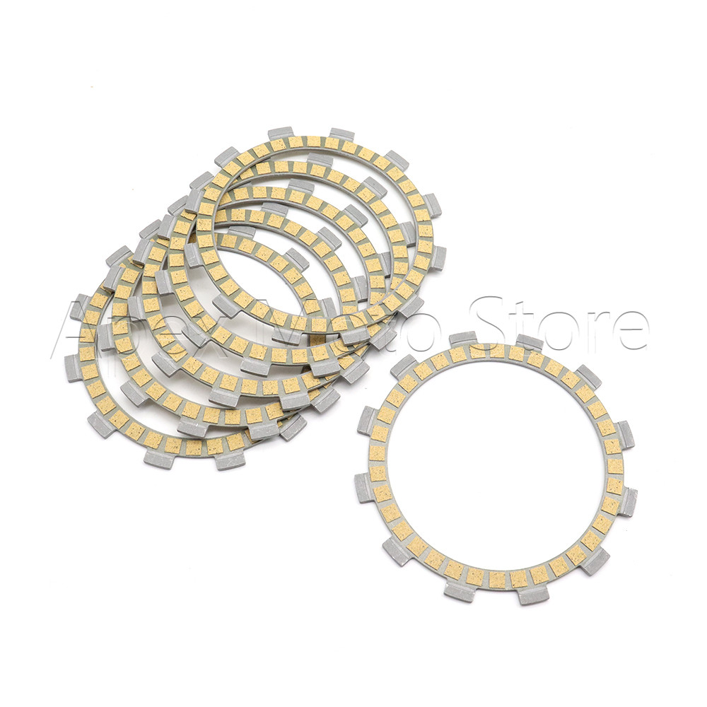 MOTORCYCLE CLUTCH PLATE FRICTION DISC KITSFOR YAMAHA XG XT 250 XG250 XT250 XT250X SEROW 250 TRICKER