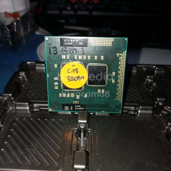 Processor laptop core i3 330m gen1 bergaransi