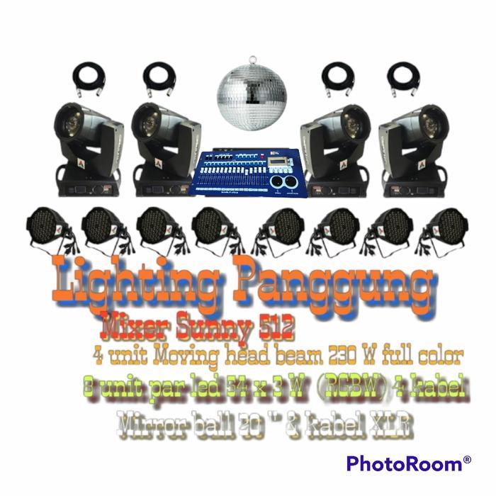 Paket Lighting/Lampu Panggung Best