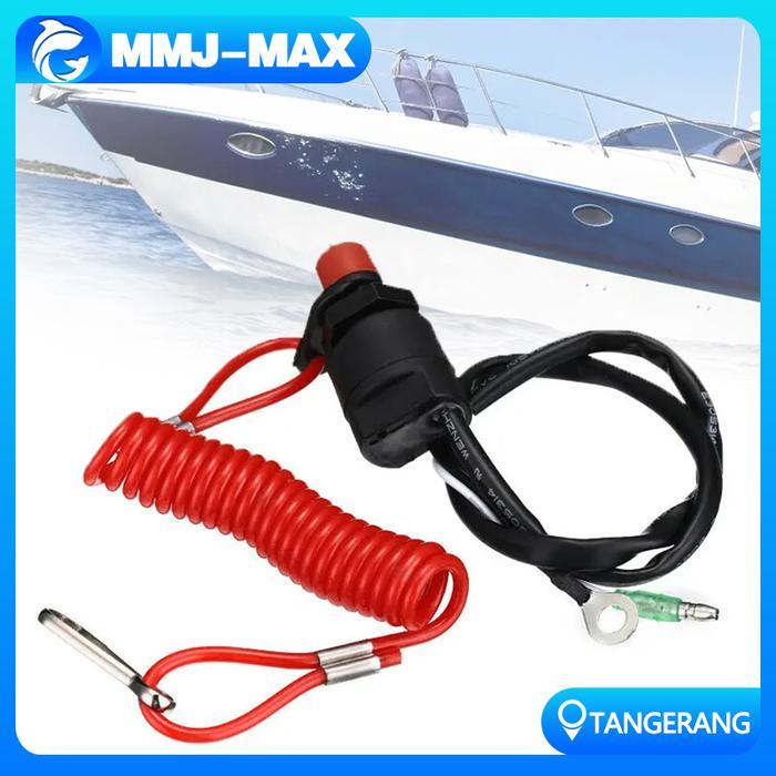 Switch Stop Kunci Mesin Kapal Laut Perahu/Boat Outboard Engine Switch