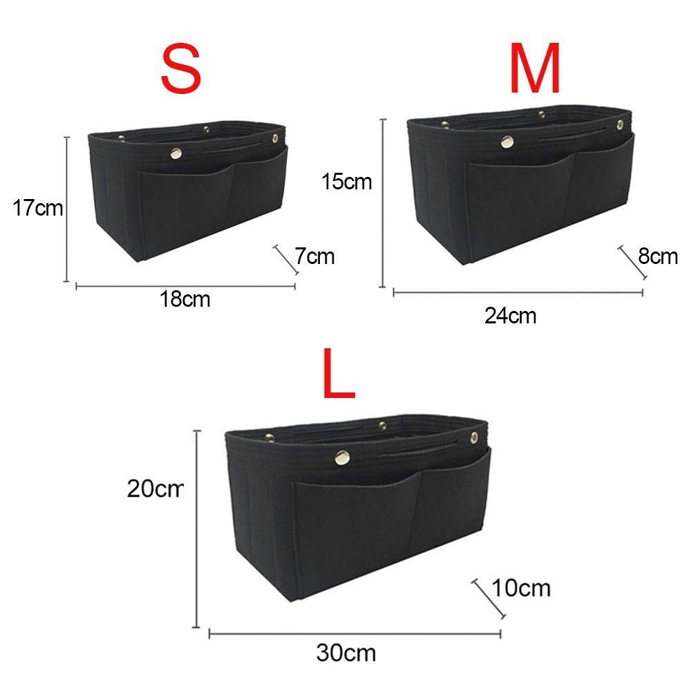 onfidential Organizer Travel Bag Insert Felt Insert Bag Handbag Insert Bag Inner Bag Purse r