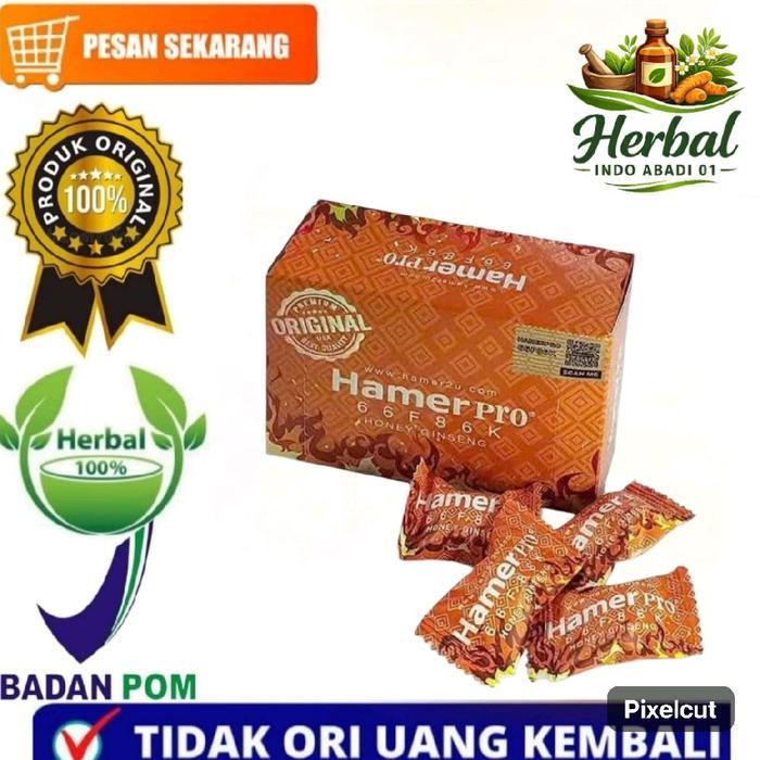 hamer pro candy asli 100% original isi 33 pcs permen hamer pro candy