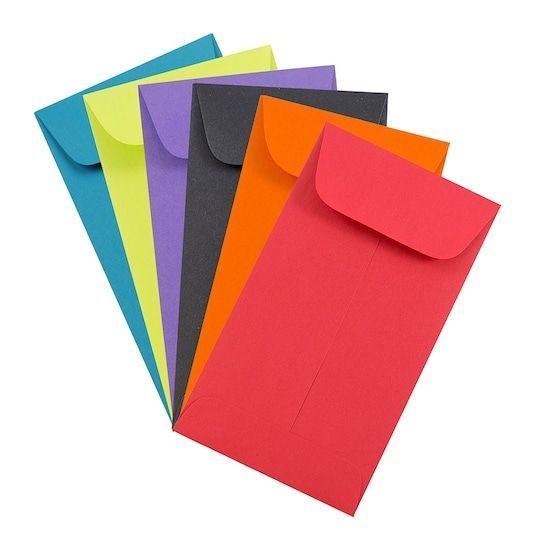 isi 10 pcs Amplop Wedding Amplop Kondangan Amplop Uang Panjang Amplop Warna Warni Biru Hijau Merah