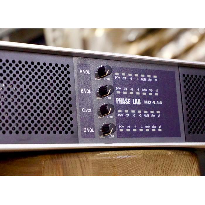 PhaseLab HD4.14 Professional Power Amplifier 4x2100w4ohm