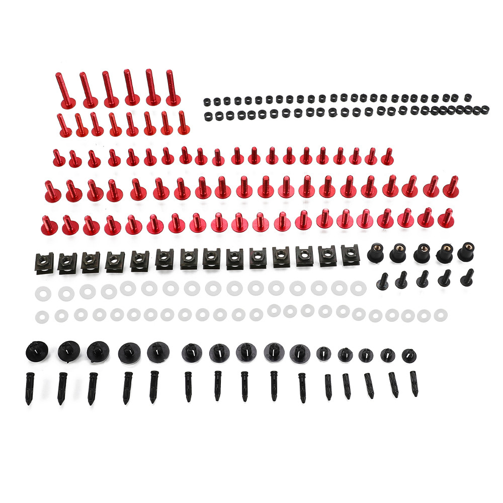 MOTOR FAIRING BOLTS KIT BODY FASTENER SCREWS FOR SUZUKI GSXR GSX-R 600 750 1000 GSX R 600 750 1000