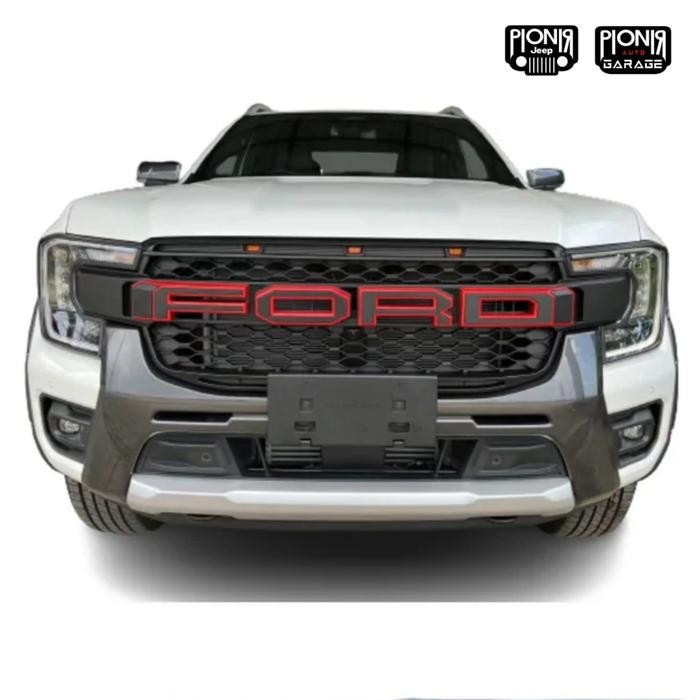 Ready Grille With Led Ford Ranger 2023+ Grill Dengan Lampu LED Ford Ranger 2023+ Grille With Led